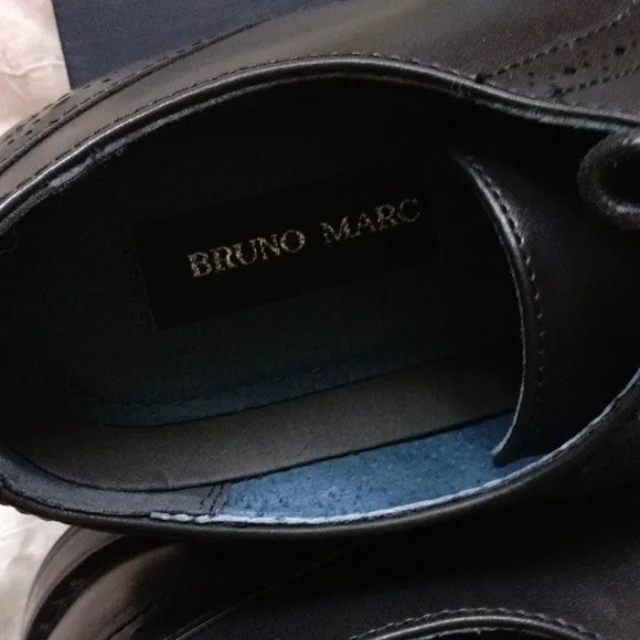 New men’s Sz 8W Bruno Marc classic Prince wide business to casual Oxford shoes