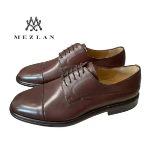 New Mezlan Piazza Drk Brown Men's Leather Lace-up Oxford Dress Shoes 11.5  11.5M