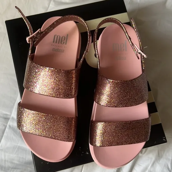 NEW Mini Melissa Mel Cosmic Sandals