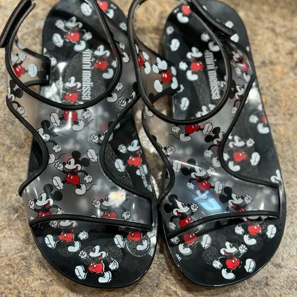 New Mini Melissa Mickey Mouse Sandals