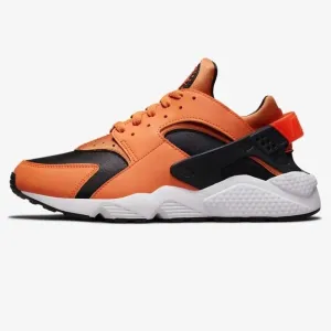 New Nike Air Huarache Hot Curry Black White Orange M 9.5 W 11 sneakers