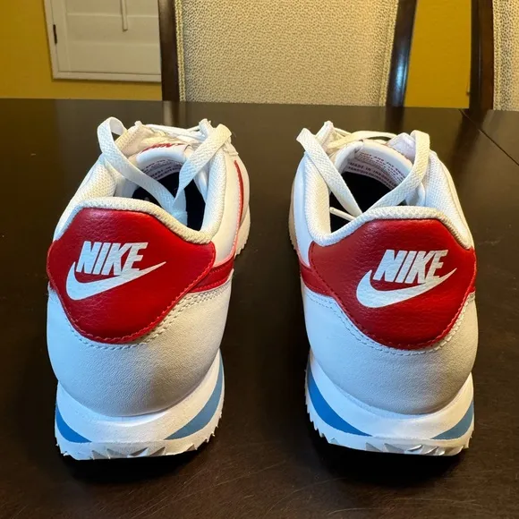 New Nike Cortez Forest Gump White Red Sneaker Shoes Size US 11.5 W / 10 M