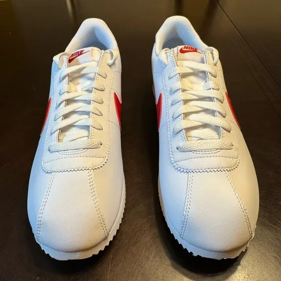New Nike Cortez Forest Gump White Red Sneaker Shoes Size US 11.5 W / 10 M