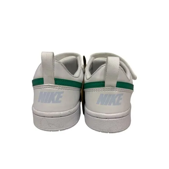 NEW! Nike Court Borough Low Recraft White Green Sneakers Shoes Size 5Y 5 Youth