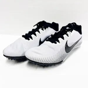 NEW Nike Zoom Rival M9 White Track Spikes Unisex Shoes Mens Womens Size 10.5