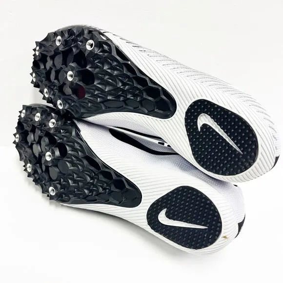 NEW Nike Zoom Rival M9 White Track Spikes Unisex Shoes Mens Womens Size 10.5