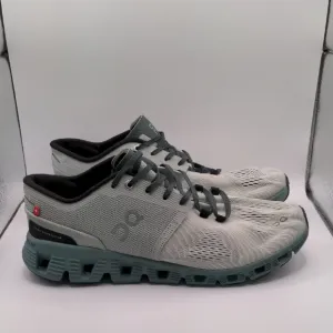 New On Running Cloud X Men's Running Shoes Glacier Grey Olive Sz 9.5