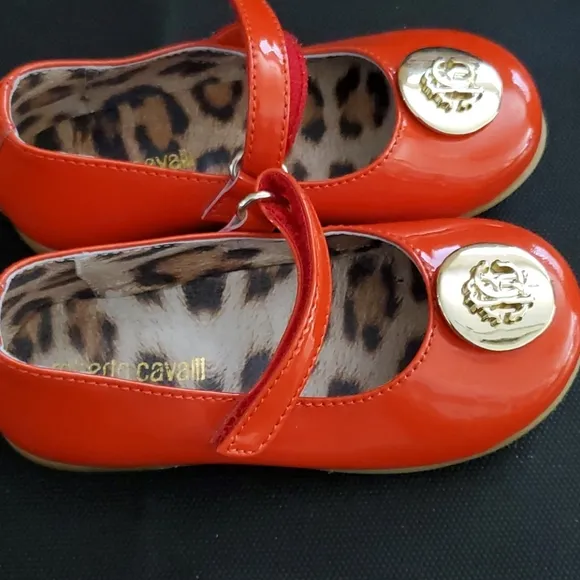 NEW ROBERTO CAVALLI BABY GIRL DRESS SHOES