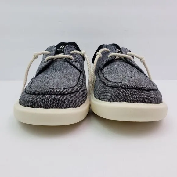 NEW Sperry Captains Moc Womens Size 8.5 Blue Casual Sneaker Shoes STS87229