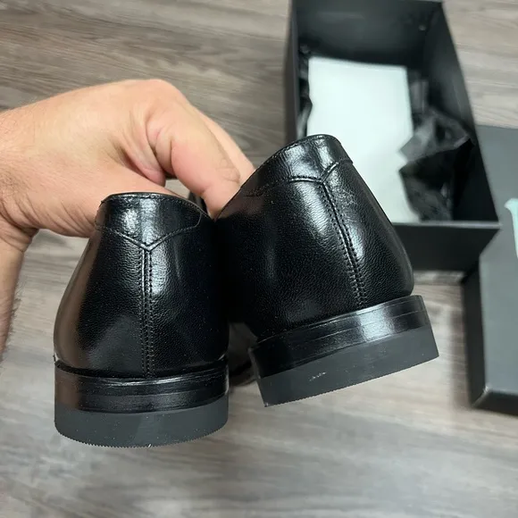 NEW Stacy Adams Madison Black Cap Toe Oxfords 14 D