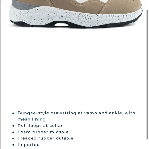 New  Suicoke Beige Robbs-ab Boots size 8