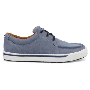 NEW TWISTED X men's denim kicks casual shoe in denim blue