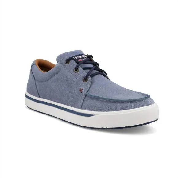 NEW TWISTED X men's denim kicks casual shoe in denim blue