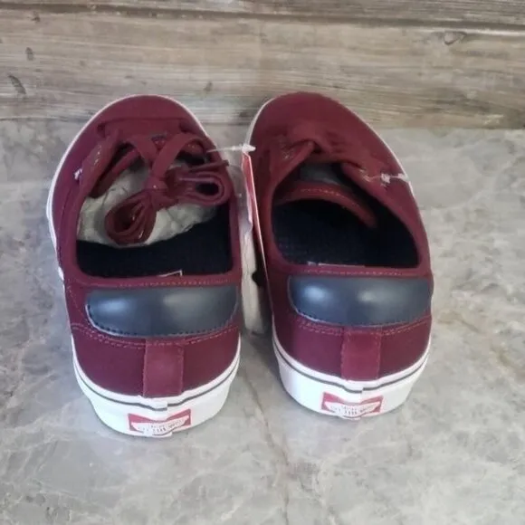 New Vans Chima Ferguson Pro Maroon Red Skateboarding Sneakers Casual Classic