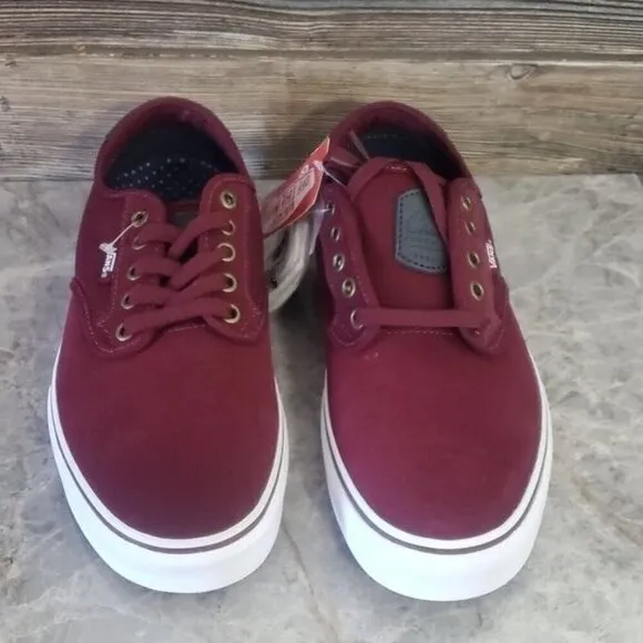 New Vans Chima Ferguson Pro Maroon Red Skateboarding Sneakers Casual Classic