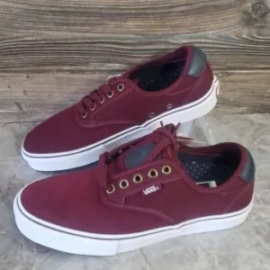 New Vans Chima Ferguson Pro Maroon Red Skateboarding Sneakers Casual Classic
