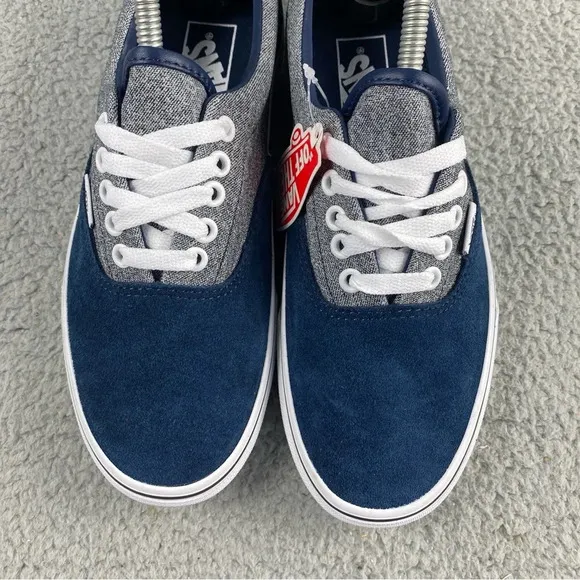 NEW Vans Shoes Era Suede Suiting Dress‎ Blues Womens 8.5 Sneakers Unisex Laces