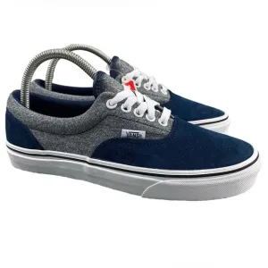 NEW Vans Shoes Era Suede Suiting Dress‎ Blues Womens 8.5 Sneakers Unisex Laces