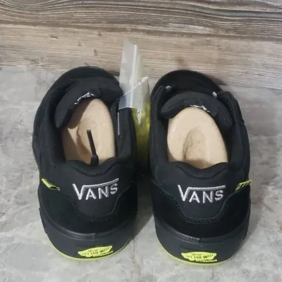 New Vans Wayvee Black Skateboarding Sneakers