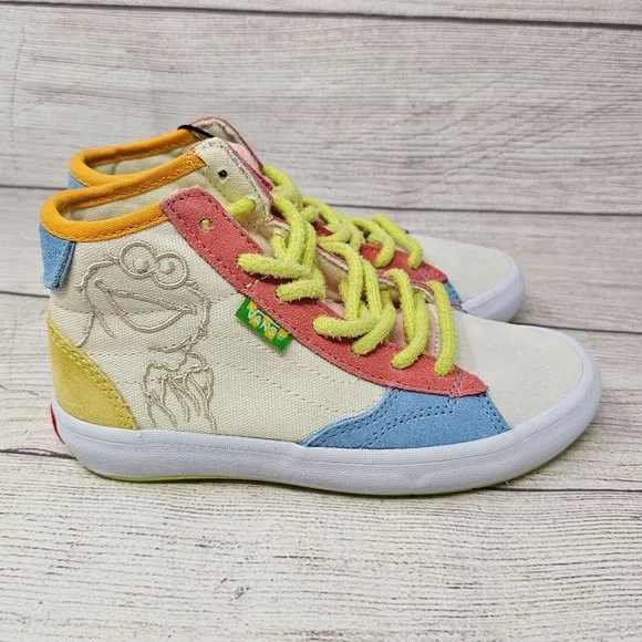 New Vans x‎ Sesame Street Kids Hi Tops Sneakers Size 13