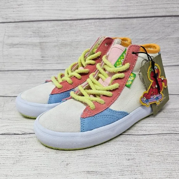 New Vans x‎ Sesame Street Kids Hi Tops Sneakers Size 13