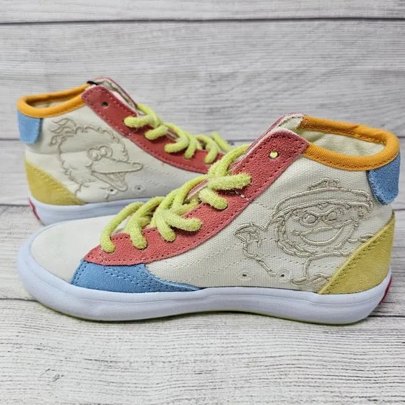 New Vans x‎ Sesame Street Kids Hi Tops Sneakers Size 13