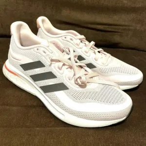 New WOMEN'S RUNNING ADIDAS SUPERNOVA W SHOES SIZE 7.5 GX2968 Pink Grey Bounce