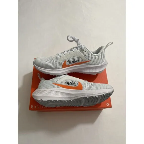 New Youth Size 5Y White Nike Air Zoom Pegasus 40 PR GS Running Shoes FB8866 100