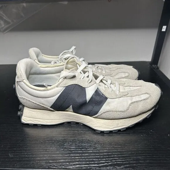 New Balance 327 WS327FE White Running Shoes Sneakers Mens Size 8.5