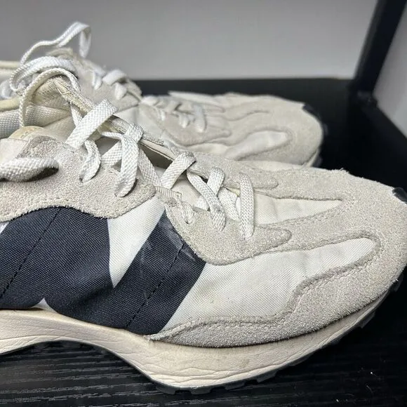 New Balance 327 WS327FE White Running Shoes Sneakers Mens Size 8.5