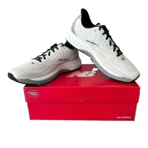 New Balance White Running Shoes Fresh Foam Unisex