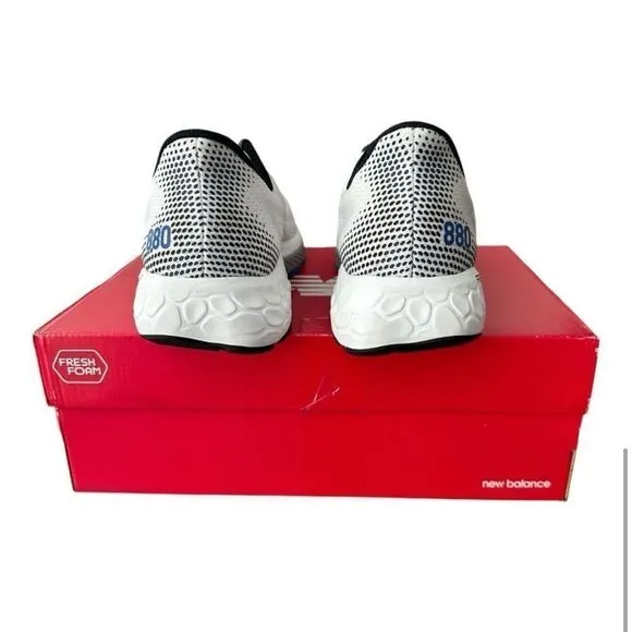 New Balance White Running Shoes Fresh Foam Unisex