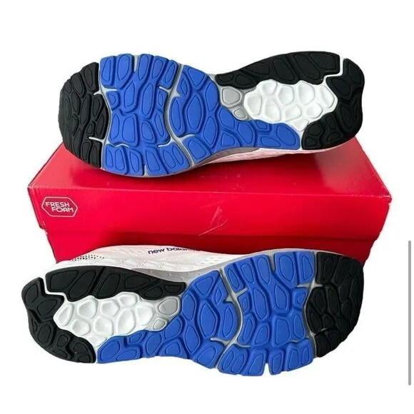 New Balance White Running Shoes Fresh Foam Unisex