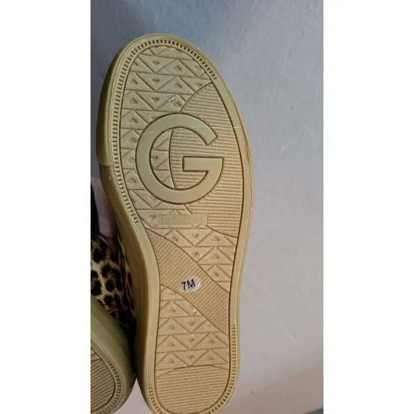 New Guess Los Angeles cheetah sneakers sz7