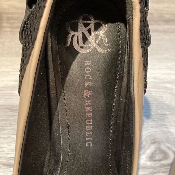New Rock &amp; Republic Bow heels Pumps Shoes Bow 38 8