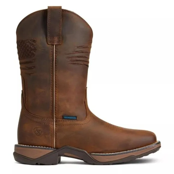 NIB Ariat 10&quot; Anthem Patriot H20 - 10040369