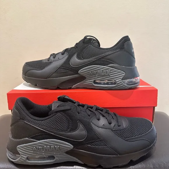 NIB MEN NIKE CD4165 003 AIR MAX EXCEE Black/Dark Grey/Black  SHOES SNEAKER
