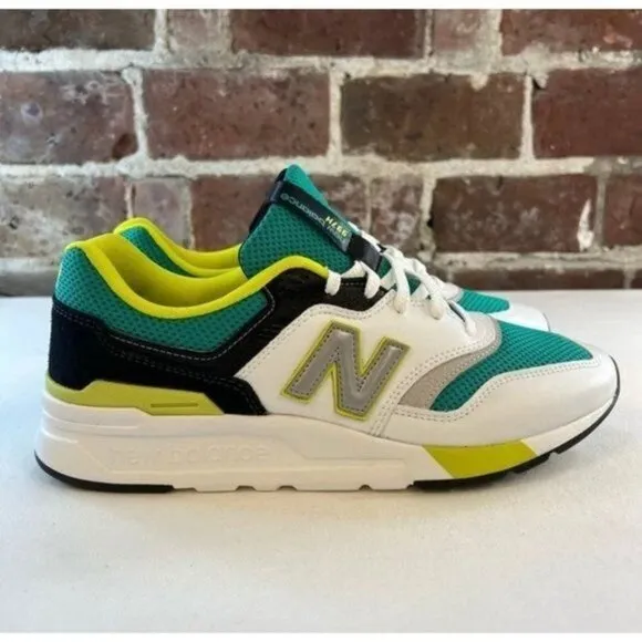NIB New Balance 997H Verdite/White-Black Men's Running Shoes Sz 9.5 CM997HZL