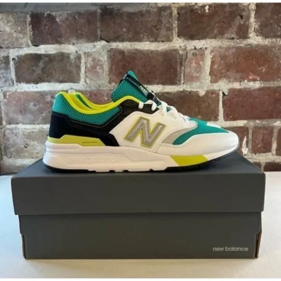 NIB New Balance 997H Verdite/White-Black Men's Running Shoes Sz 9.5 CM997HZL