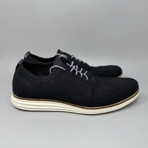 Nice Mens Cole Haan Grand.Os Shoes 11.5 M Black Dress Casual C27959