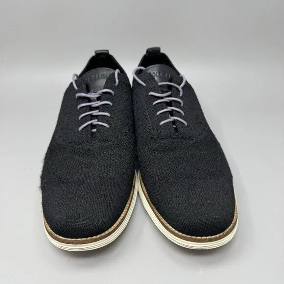 Nice Mens Cole Haan Grand.Os Shoes 11.5 M Black Dress Casual C27959