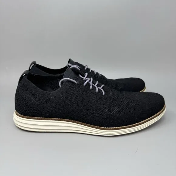 Nice Mens Cole Haan Grand.Os Shoes 11.5 M Black Dress Casual C27959