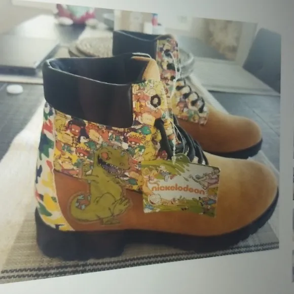 Nickelodeon Reptar Boots