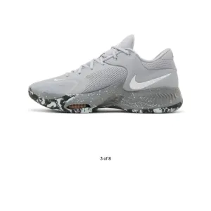 Nike 2023 Zoom Freak 4 'Etched in Stone' Basketball 🏀 Shoes 4.5Y