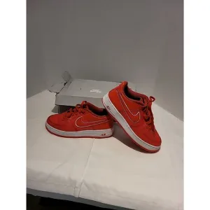 Nike Air Force 1  '07 Casual Shoes Picante Red / White Sz 6 Youth With BOX