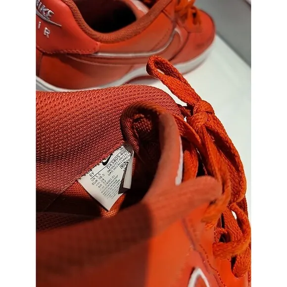 Nike Air Force 1  '07 Casual Shoes Picante Red / White Sz 6 Youth With BOX