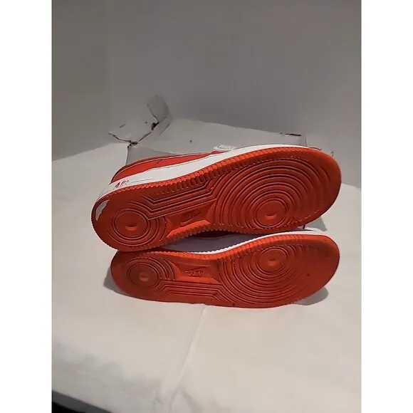 Nike Air Force 1  '07 Casual Shoes Picante Red / White Sz 6 Youth With BOX