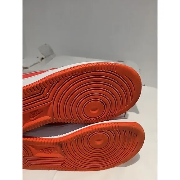 Nike Air Force 1  '07 Casual Shoes Picante Red / White Sz 6 Youth With BOX