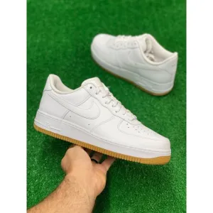 Nike  Air Force 1 White Mens Casual Shoes DJ2739-100 NEW Sz 7