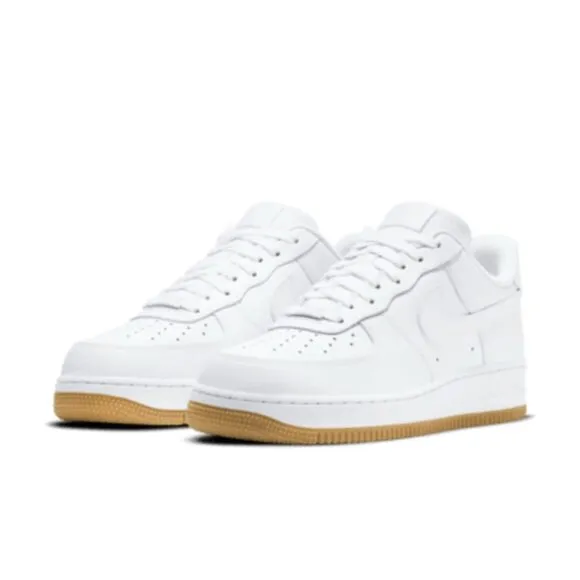 Nike  Air Force 1 White Mens Casual Shoes DJ2739-100 NEW Sz 7